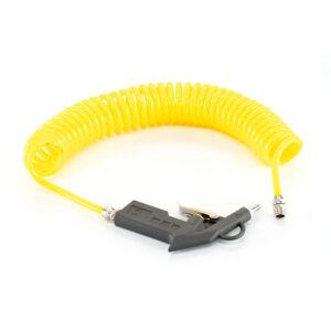 YELLOW AIR HOSE WITH GUN | 49027 YELLOW