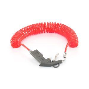Manguera de aire roja con Pistola